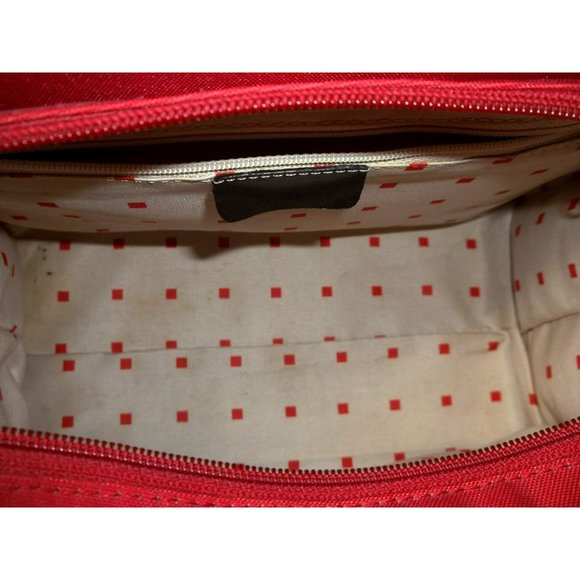 WOMEN LADIES RED SATIN FASHIONABLE STYLISH CHIC BOUTIQUE HANDBAG SHOULDER PURSE - Picture 11 of 14